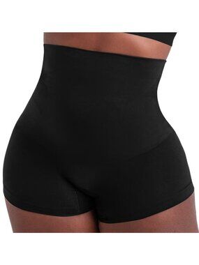 Shapermint Empetua All Day Every Day High-Waisted Shaper Boyshort Black 3XL 1843